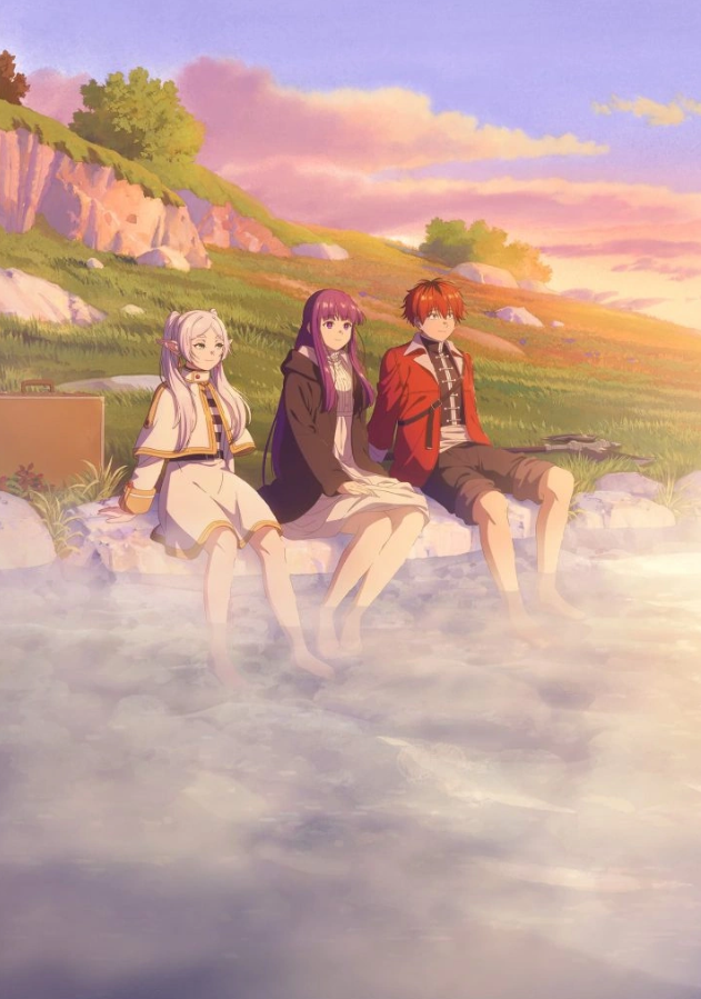 Cdevoyon's tweet photo. J'ai rarement vu une série/anime qui me fait autant de bien que Frieren. Le début me rendait dépressif car j'ai, comme tout vieux, peur de la mort, mais Frieren célèbre surtout la vie. Si vous allez pas bien en ce moment, matez Frieren. Si vous allez bien aussi. Matez Frieren 🫶 https://t.co/gKkp0xp3Ca
