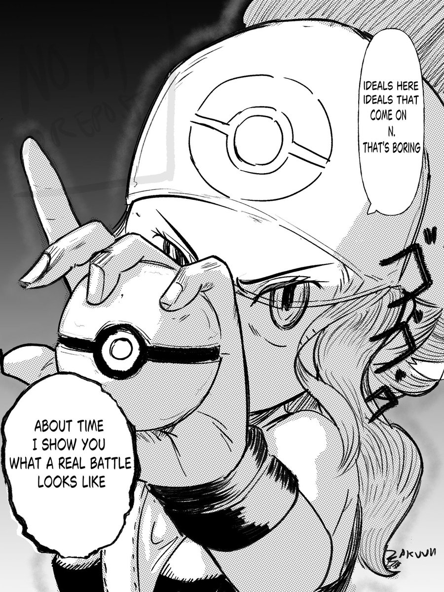 CallofhaxRoy's tweet photo. Hilda's True Nature #Pokemon #pokemonfanart https://t.co/iSn4imTMOI