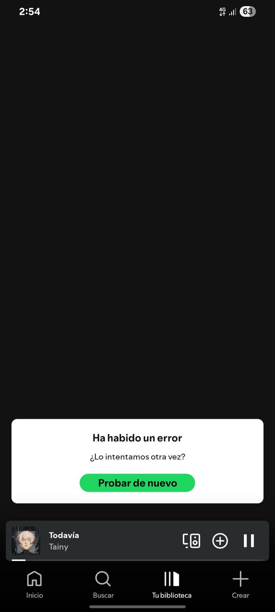LeonardoNoMouse's tweet photo. @Spotify @Spotify_LATAM @SpotifyAyuda @SpotifyCares @SpotifyStatus Ninguna de mis playlist abre, intento crear una nueva y me da este resultado,no soy el único,hay miles en tt reportando el mismo problema, ya desinstale, reinicie borre cache datos, todo lo posible,alguna solucion https://t.co/1ujBmzxG7w