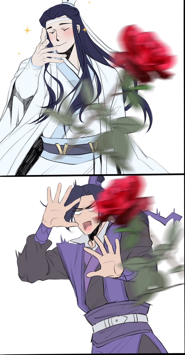 Happy Valentine’s Day!!!
Wanyin is just playing hard to get 🤭💜💙