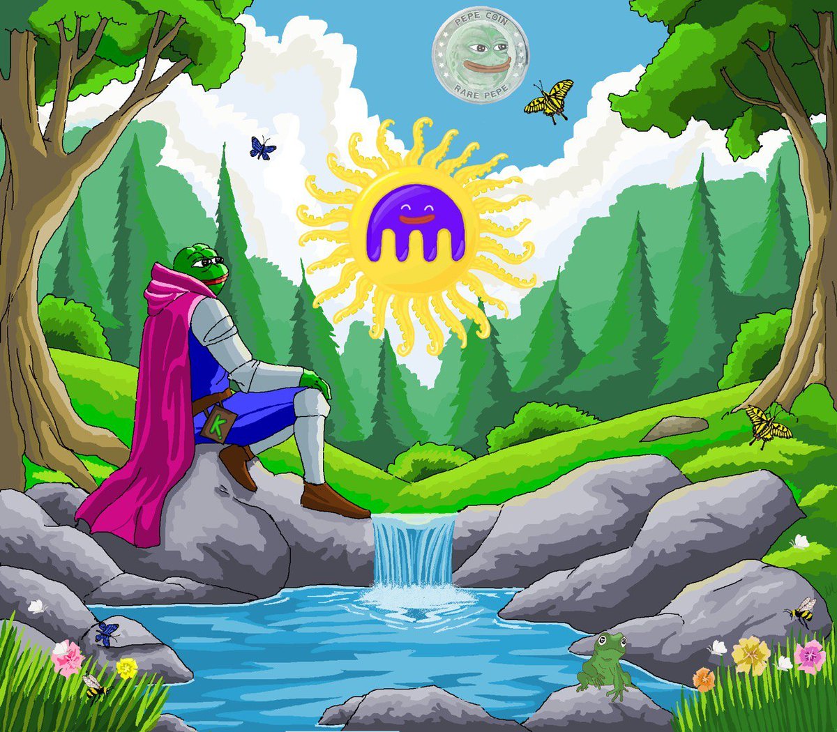 Gm <a href="/pepecoins/">Pepecoin</a> 💜 

Anyone else feeling as though it's time to start the Pepening?