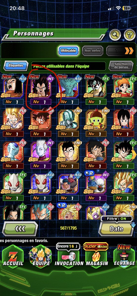 9mathhh4's tweet photo. @DokkanEssential les deux petits nouveaux sont tombés ajd en 600 ds (1 cycle goku ui et 3 cycles vegeta ssj4) https://t.co/bqf2gT9j3V