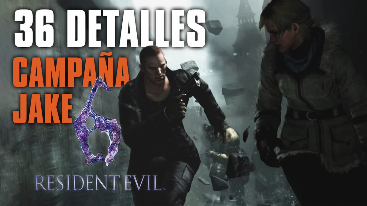 aldameva's tweet photo. ¡Hola amigos! ☺️. Por fin subí mi video "36 Detalles BASADÍSIMOS en Resident Evil 6", que podemos encontrar en la campaña de Jake. Así es, leíste bien, 36 detalles solo de la campaña de Jake 😱.

🔗 https://t.co/3BhCrcehso

#residentevil #biohazard #jakemuller #re6 #sherrybirkin https://t.co/XH2cNk4SXM