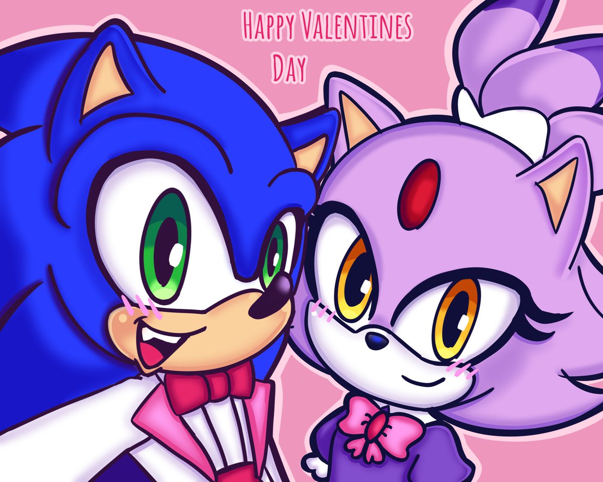 Ulti_Absolution's tweet photo. Happy Valentines Day! I was kinda in a Sonic Rush when drawing this so it's not the best. But I still made it in time for Valentines day 💙💜
#SonicTheHedgehog #sonaze https://t.co/4IhfSiJXvo
