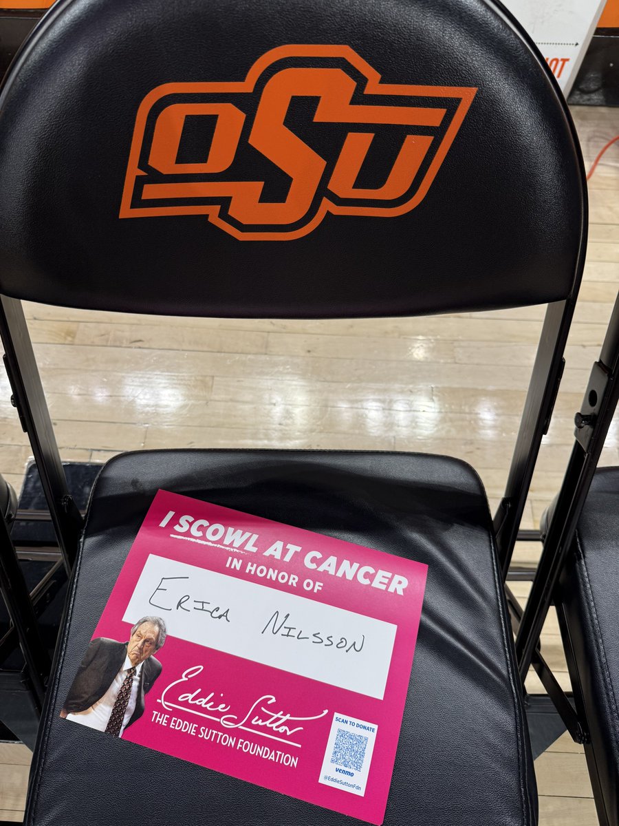 ryancameron24's tweet photo. Thinking of you and your family today, @PartNilsson. Pink in your honor, my friend. 

#GoPokes | #Play4Kay https://t.co/NjAGDIRvmg
