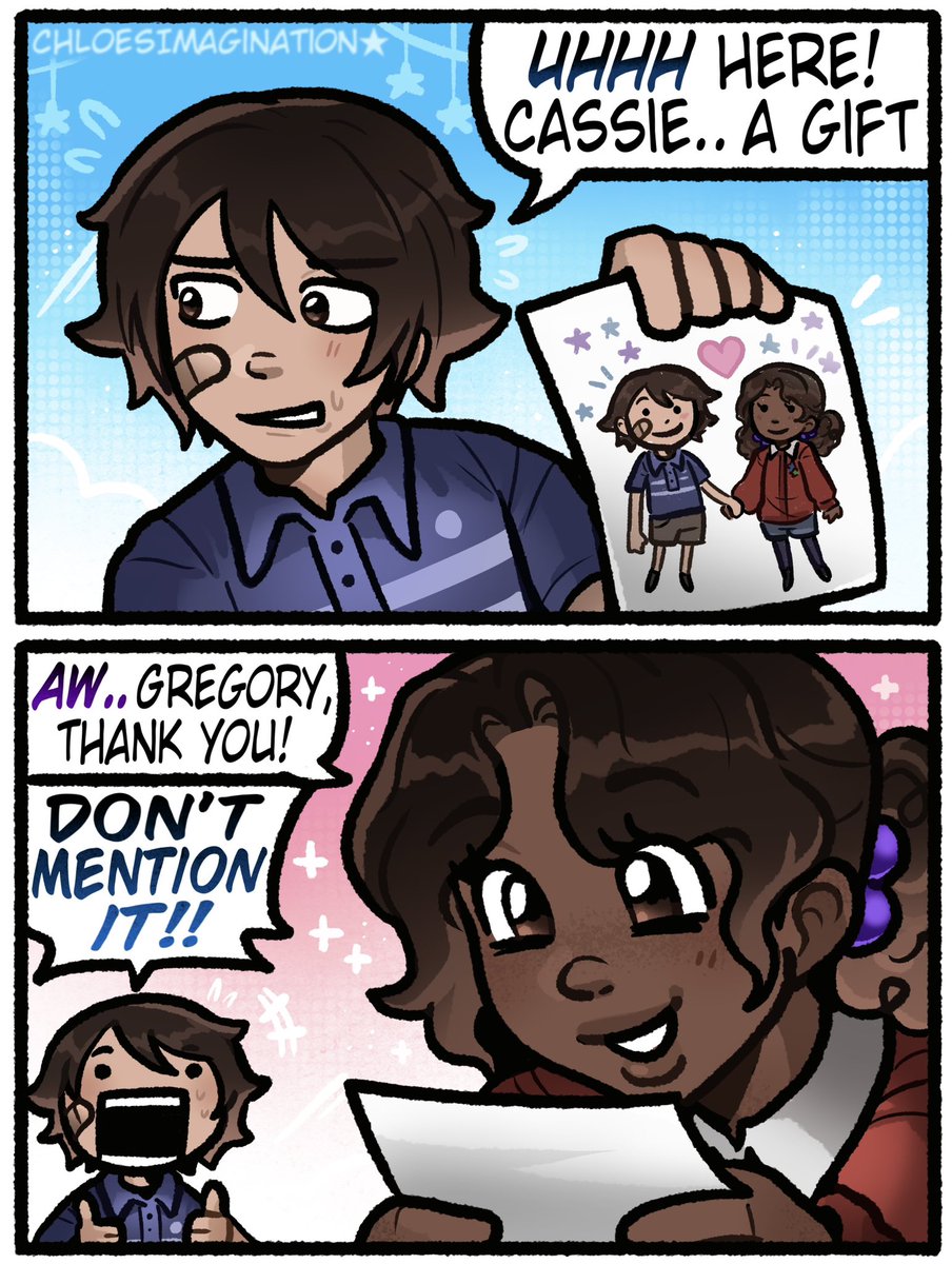 ChloeImagine's tweet photo. Gregory is trying to be a better friend in FNAF,, https://t.co/UMF2phuyZZ