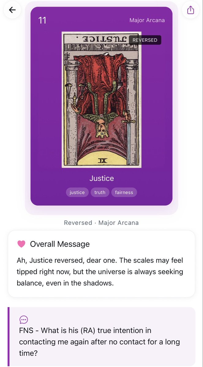 sapna_always's tweet photo. @winterubby Disclaimer: Tarot reading is a guidance and not the ultimate truth. https://t.co/Ke2TwW72A8