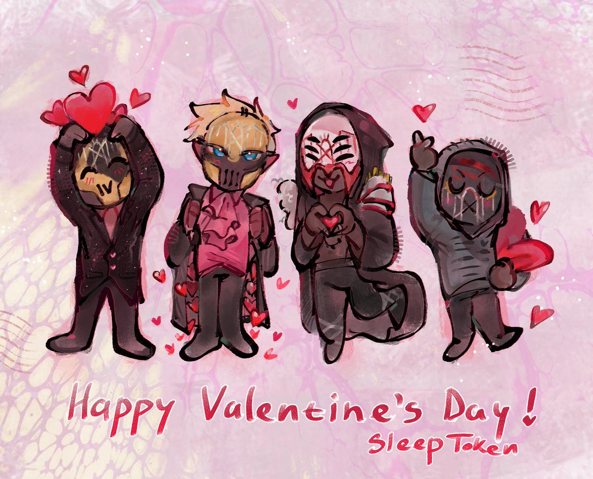 Happy Valentine's Day!!!! 💕💕💌

#sleeptoken  #sleeptokenart