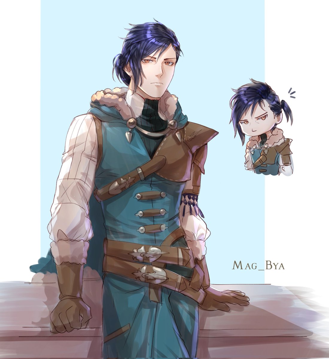 I like Felix a lot 💙

(I have open commissions ♥️) 

#FireEmblemThreeHouses #fireemblem #felixfireemblem #opencommissions #ikemen