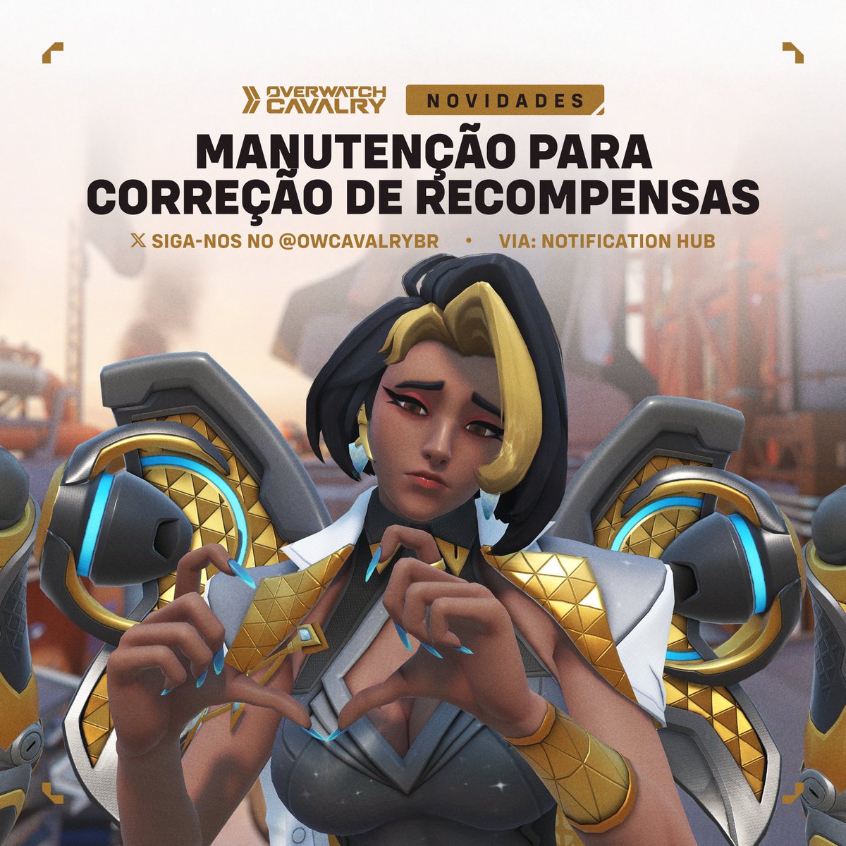 Mais uma Manutenção de Emergência em #Overwatch ⚠️

Para resolver problemas com Pontos de Facção, Pontos Competitivos, e algumas recompensas do Passe de Batalha, a Blizzard deixará o jogo offline às 4:59 da madrugada de domingo.

🛠️ O período de inatividade deve durar 1h30m.