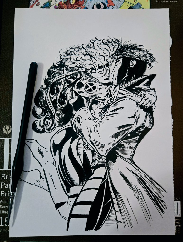 #HappyValentinesDay to my comicbook friends. 😃❤️

(a tribute to one of my favorite X-Men covers)