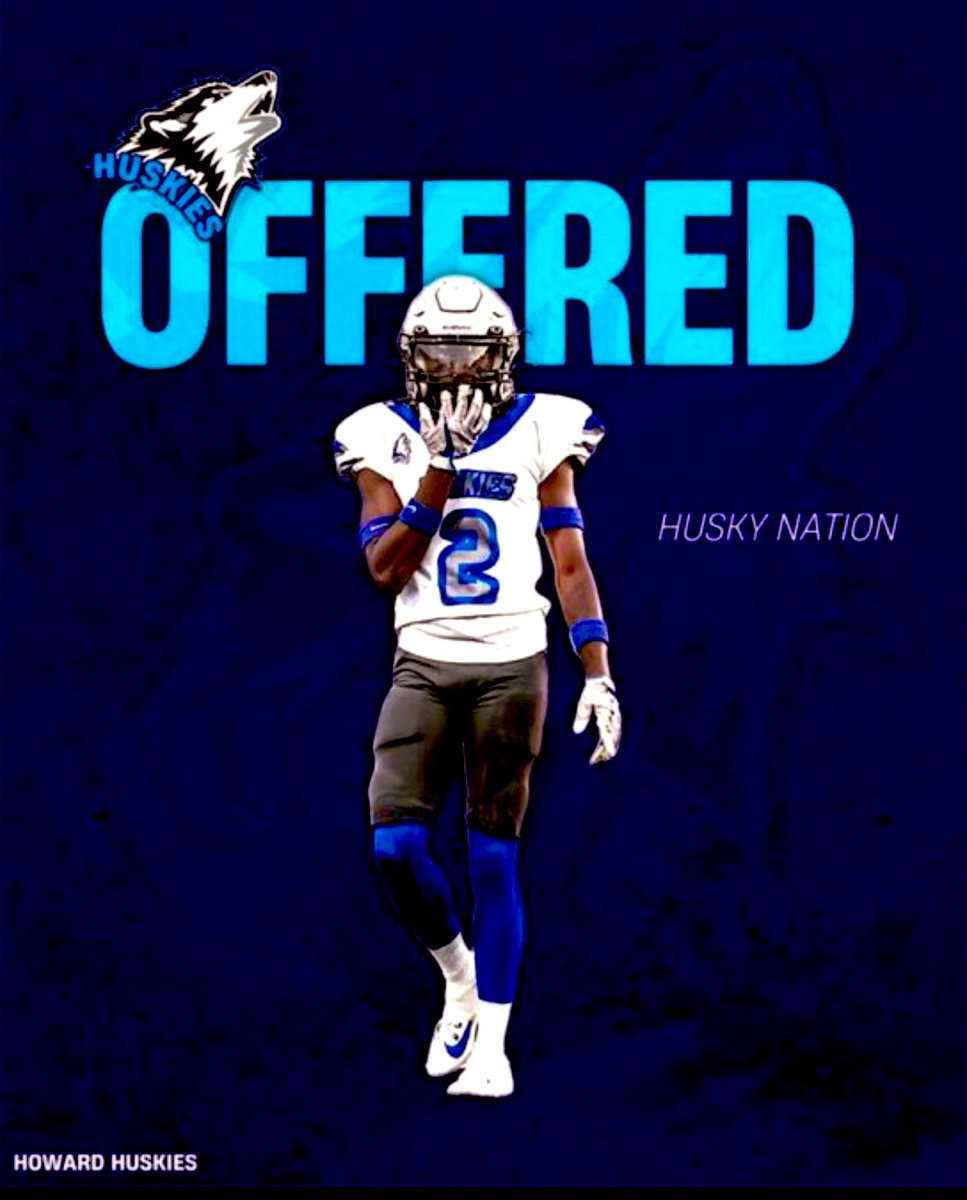 latchsmith52's tweet photo. Super grateful to recieve my 13th official offer from Howard football!! 🔵⚪️ https://t.co/STfYmgQIeg