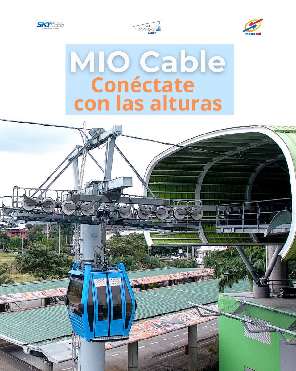 METROCALI's tweet photo. ¿Sabías que desde aquí comienza la experiencia? 🚡
El #MIOCable sale desde la Terminal Cañaveralejo y te lleva a disfrutar de las mejores vistas de Cali.
Este sábado y domingo, ven y vive un plan diferente desde las alturas.
¡Te esperamos!
#DateUnBorondoPorElMIOCable #CaliEsMIO https://t.co/ED0T3rFnGS