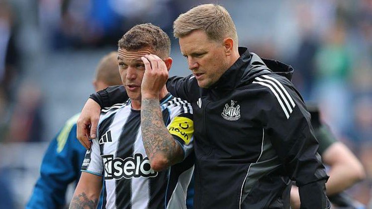 🗣️ Kieran Trippier has just called out the social media comments asking for 'Howe out' after Brentford.

"You see all the stuff on social media, which he really does not deserve.

"We are fully behind him. We are fully playing for him. So this one is for him as well."

#NUFC