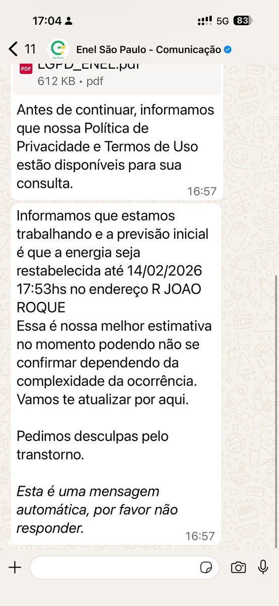 fabiotadeu's tweet photo. @EnelClientesBR @EnelBrasil srs. não houve chuva nenhuma e nada, e adivinhem? Sem energia, DE NOVO! E, na ligação, a resposta é 22h34m38s (GRAVEI A LIGAÇÃO - aliás a alegria e festa das atendentes é impressionante, e danem-se os clientes) - RESPONSABILIDADE ZERO! #foraenel #enel #enelsp
