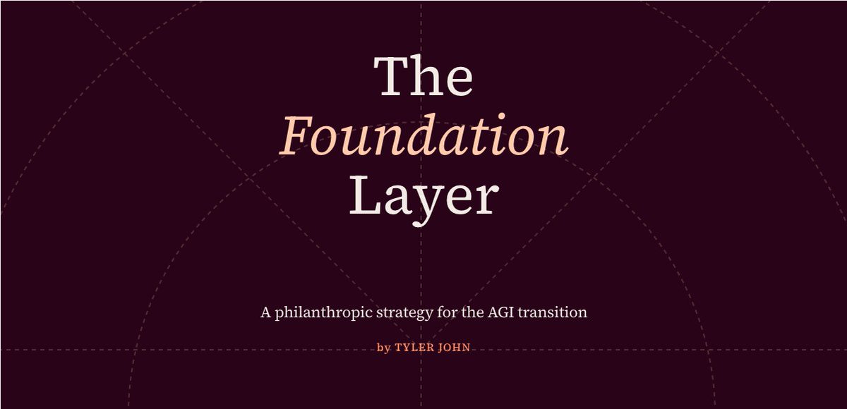 Over 5 years I've advised dozens of philanthropists on AI. I compiled the answers to all of the questions I've been asked in one report.

2024 Nobel Prize Geoffrey Hinton calls it “an extremely useful resource for philanthropists interested in funding AI safety and preparedness."