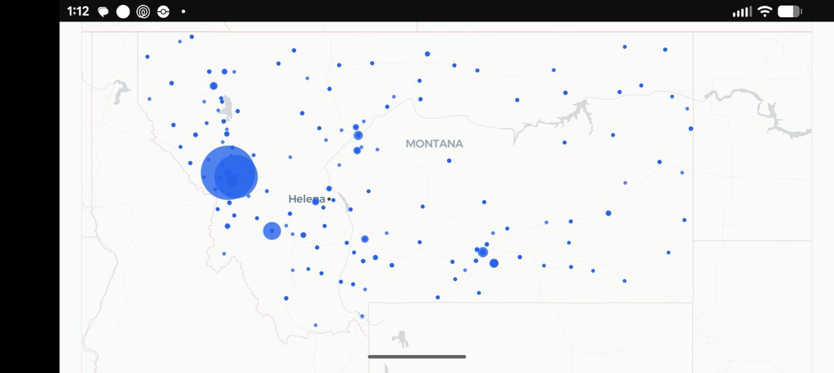 AwkwrdHobbit's tweet photo. I don't have the skill sets to be able to analyze this: IN Montana, why would Missoula have such a disproportionate spending compared to Billings? BIL has about 50k more people, a huge medical industry, and serves a huge region including east MT, WY, ND, SD. Missoula has a small service area and has other major cities nearby that are also dwarfed. @charlesxjyang  @GovGianforte @MTAGKnudsen @mtsenategop