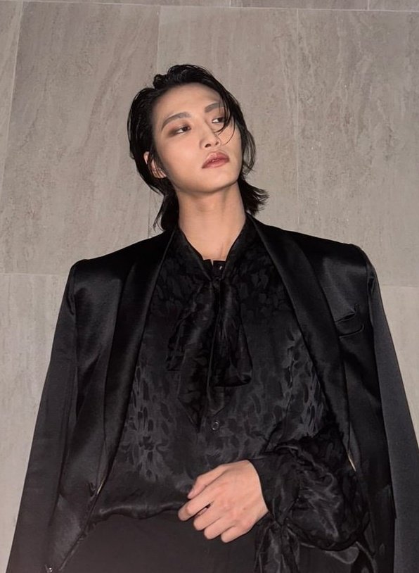 soupndomplings_'s tweet image. The concept of vampires and their stark black hair gradually turning into platinum white as centuries come and go