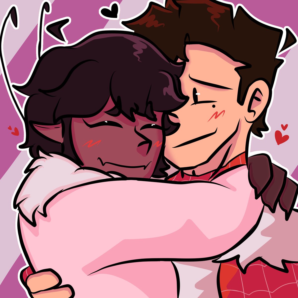 Happy Valentine’s Day! 

gift i made for <a href="/ex0tixsss/">🕸️ex0tixsss🕸️</a> <3

#ValentinesDay #digitalart