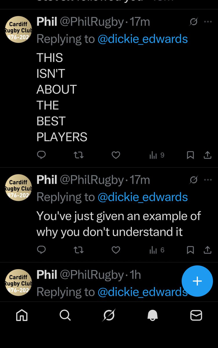 dickie_edwards's tweet photo. I thought the whole point of reducing was to keep your best players playing in Wales which is at risk if you deflate player wages here.  Eng and France could offer better contracts leaving the remaining Welsh teams weaker if they take our internationals. https://t.co/JDWomi49ut