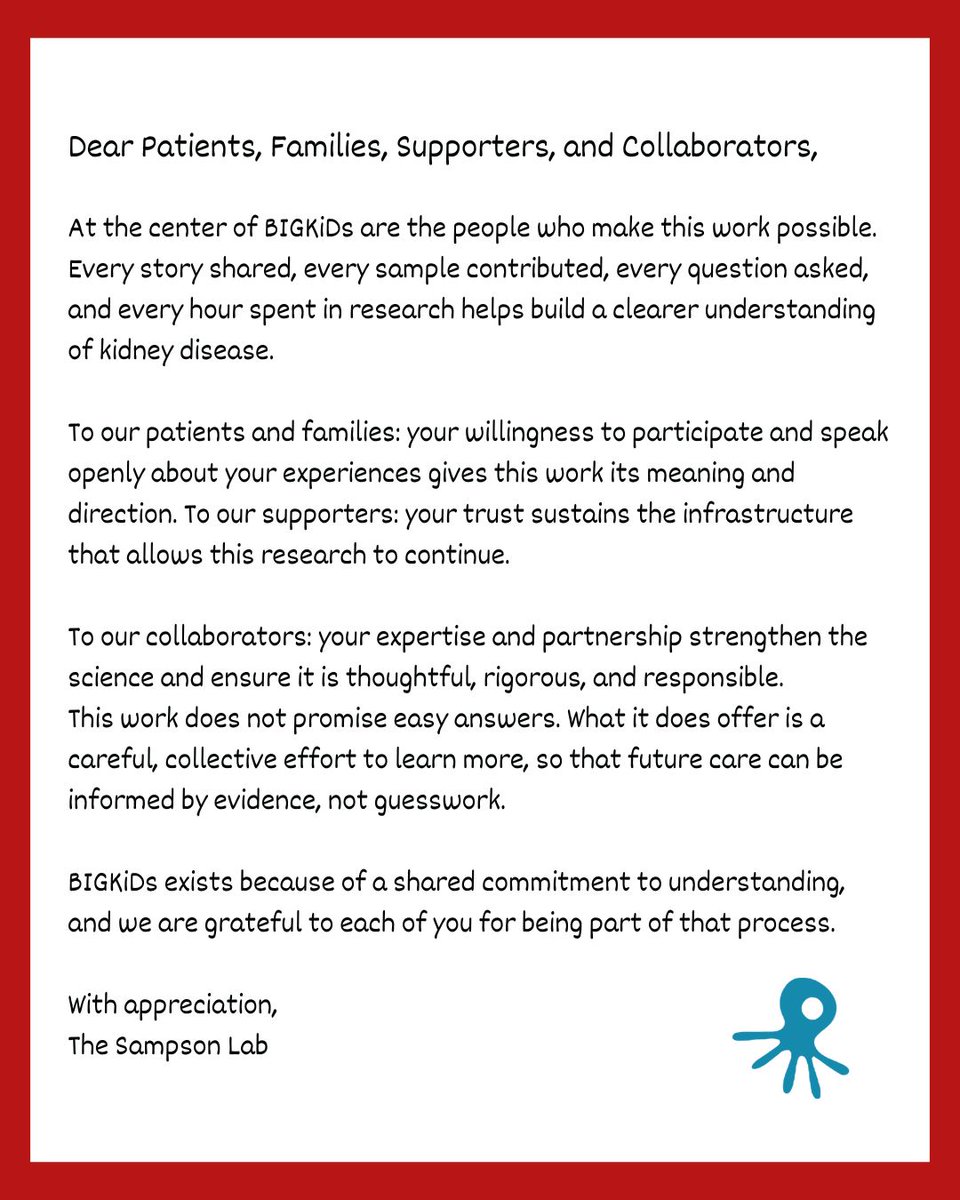 Sampson Lab for Kidney Genomics tweet media