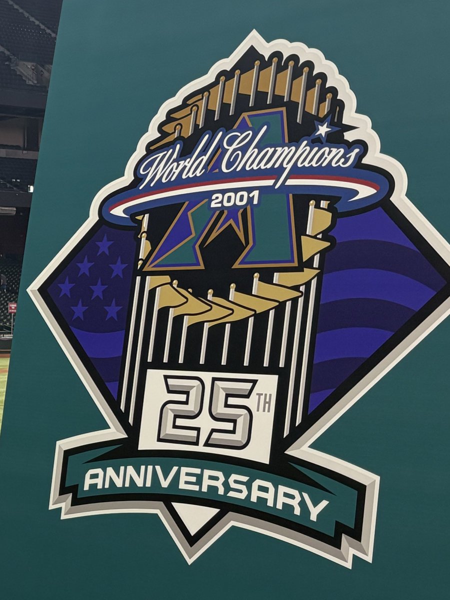 BauerOnTheMic's tweet photo. The #Dbacks just announced the full 2001 team will reunite at @ChaseField on Saturday, September 19, 2026 to celebrate the 25th anniversary of their World Series win.

 Opponent that day: Yankees. https://t.co/WromSPocRO