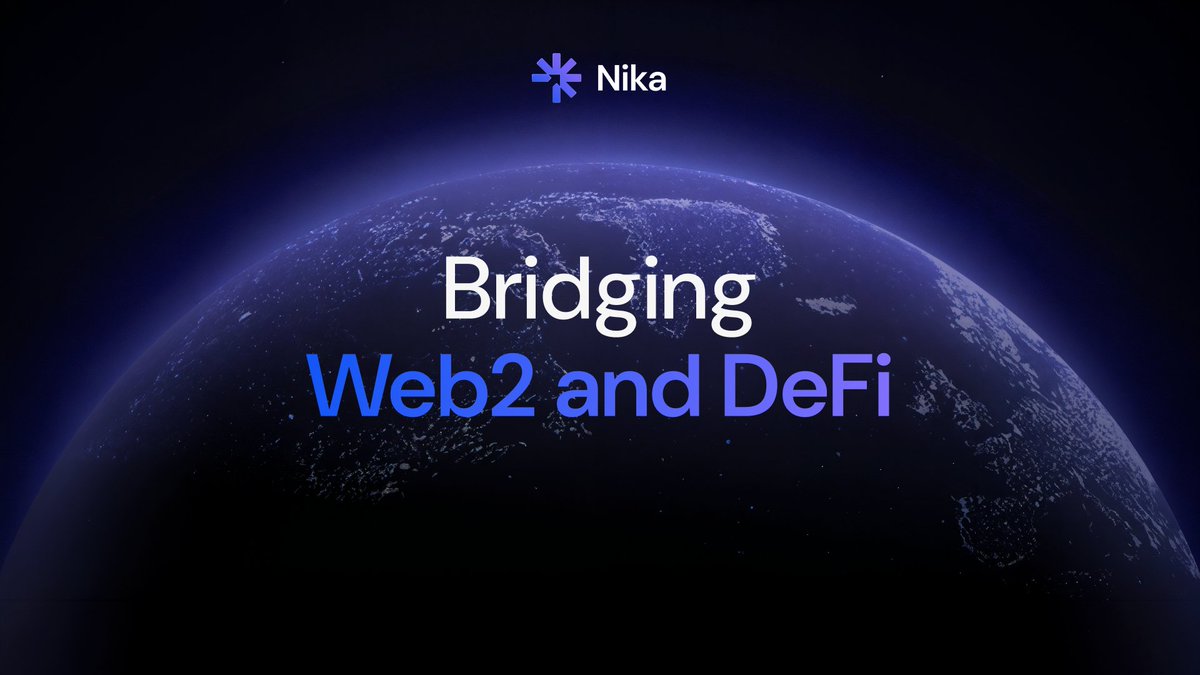 Nika goes beyond Web3.

We’re bridging Web2 and DeFi into one seamless experience, so managing digital assets feels natural, not technical.

Built for everyone. Powered by Nika.