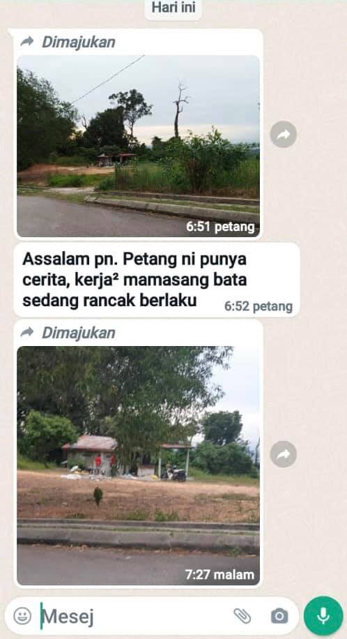 Dari 2021 yayasan dah demo kita je lalai

Orang halau cara baik, siap buang banner orang tu untuk teruskan buat renovation lagi

6 tahun kemudian, play victim, PBT backup, Menteri backup, polis backup

FUCK🅱️ELING