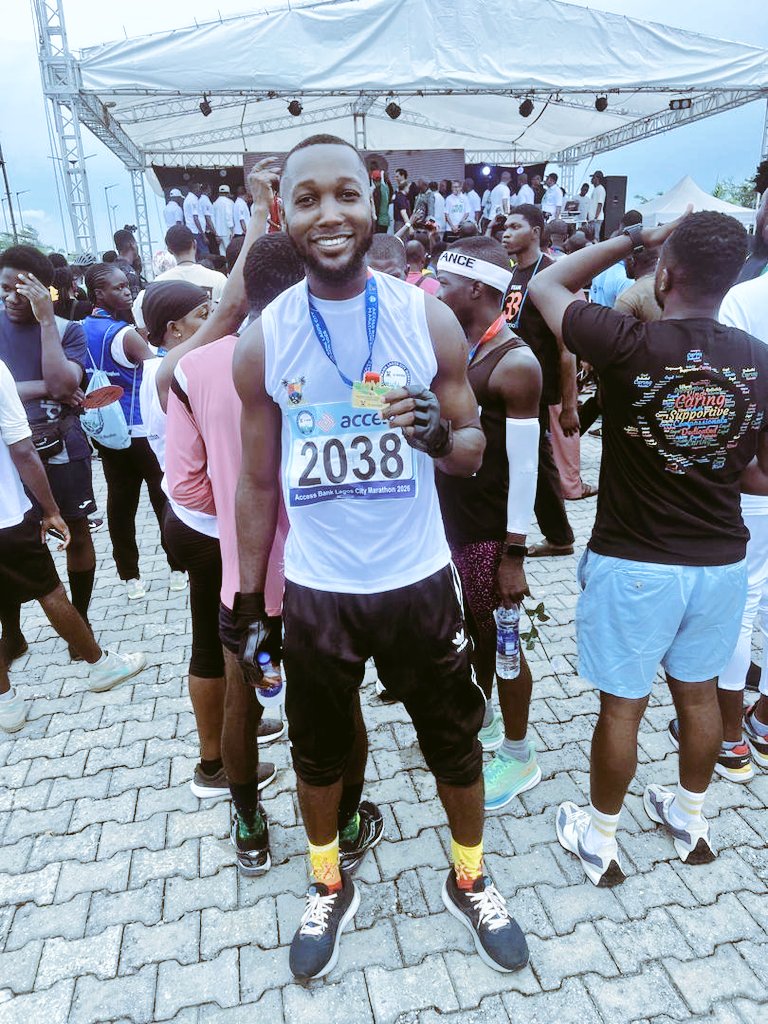 meet4syte's tweet photo. Access Bank, Lagos city marathon 2026.

I RUN LAGOS!

#ActiveLifestyle #FocusAndClarity #FocusEnergy #highervibrations https://t.co/To1eJs7Fkn