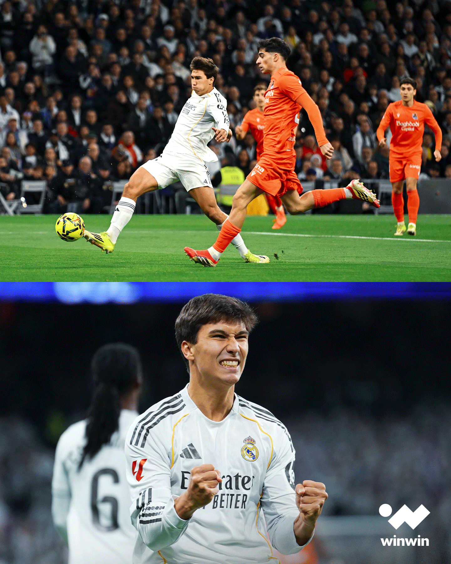 مبابي غير موجود.. لا يهم! غونزالو غارسيا موجود. غارسيا يسجل أول أهداف ريال مدريد في شباك سوسيداد بعد 5