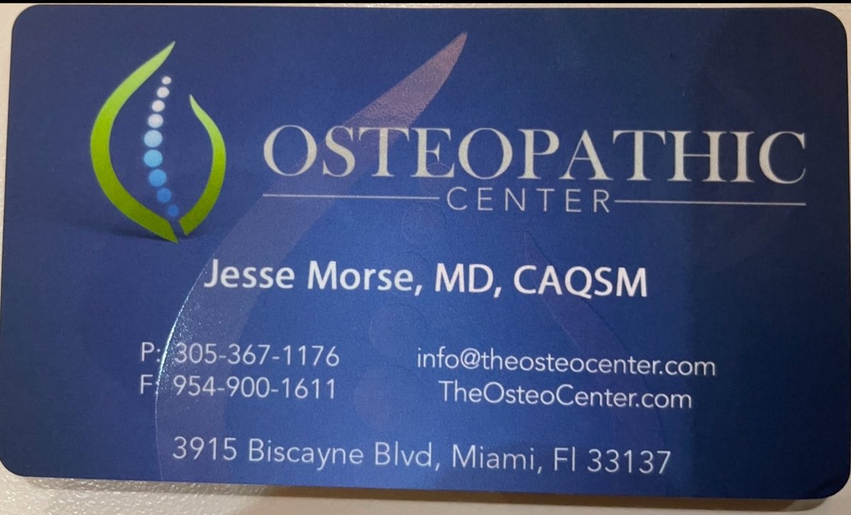 Jesse Morse, M.D. tweet media