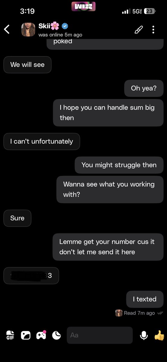 FitLatino11's tweet photo. Slut I met on Wizz sends me her wet pussy #ebony #virgin #pussy #wizz https://t.co/IOaCaWtH6B