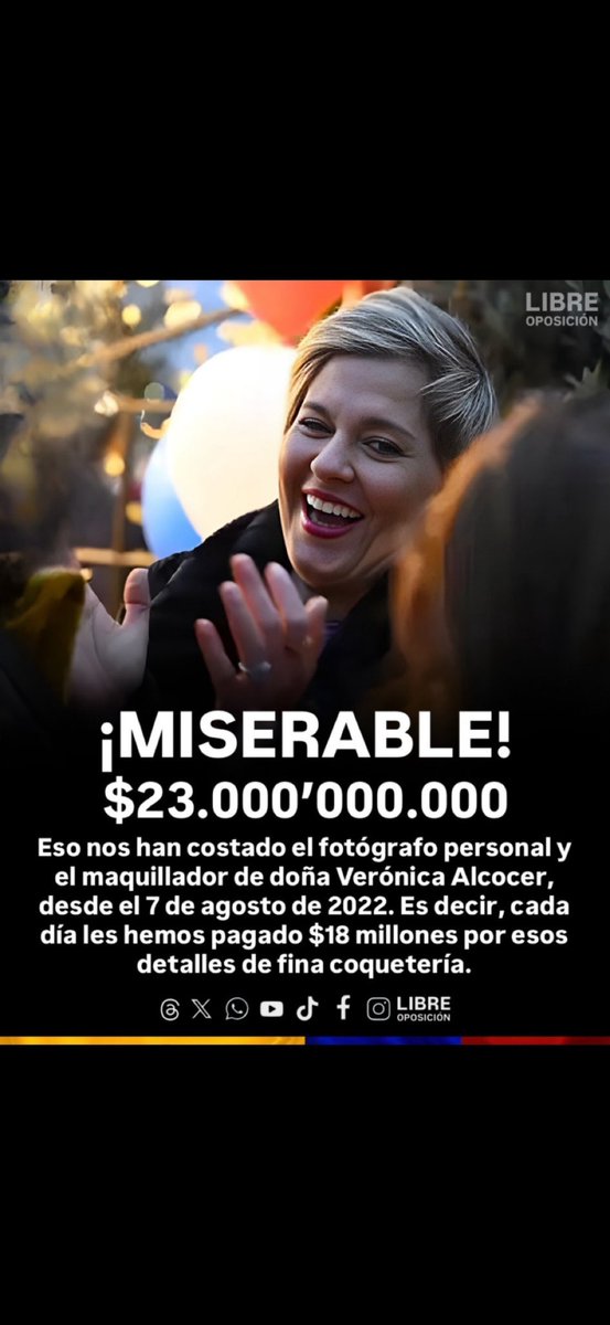 Sigan creyendo que el fotógrafo y maquillista de la Brincona se ganaron 23 mil millones. Esos probablemente son los testaferros. La mayor parte de esa plata muy seguramente entró a las cuentas de la ex mujer del drogadicto del M19!