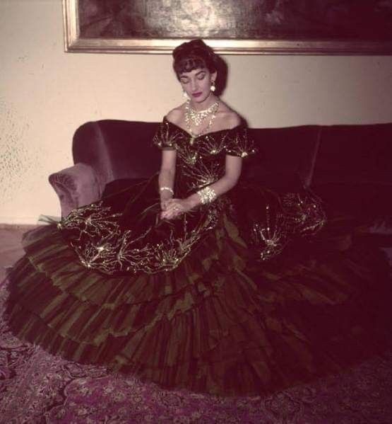 Maria Callas in la Traviata 1958