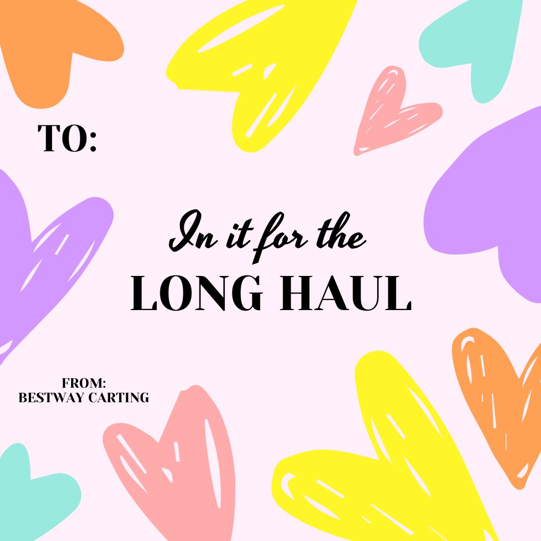 BestwayCarting's tweet photo. Forget flowers❌💐 Nothing says 'I'm committed' like renting a container to tackle the garage together🗑️ #BestwayCarting #ContainerService #ContainerRentals https://t.co/IXWcoU74hR