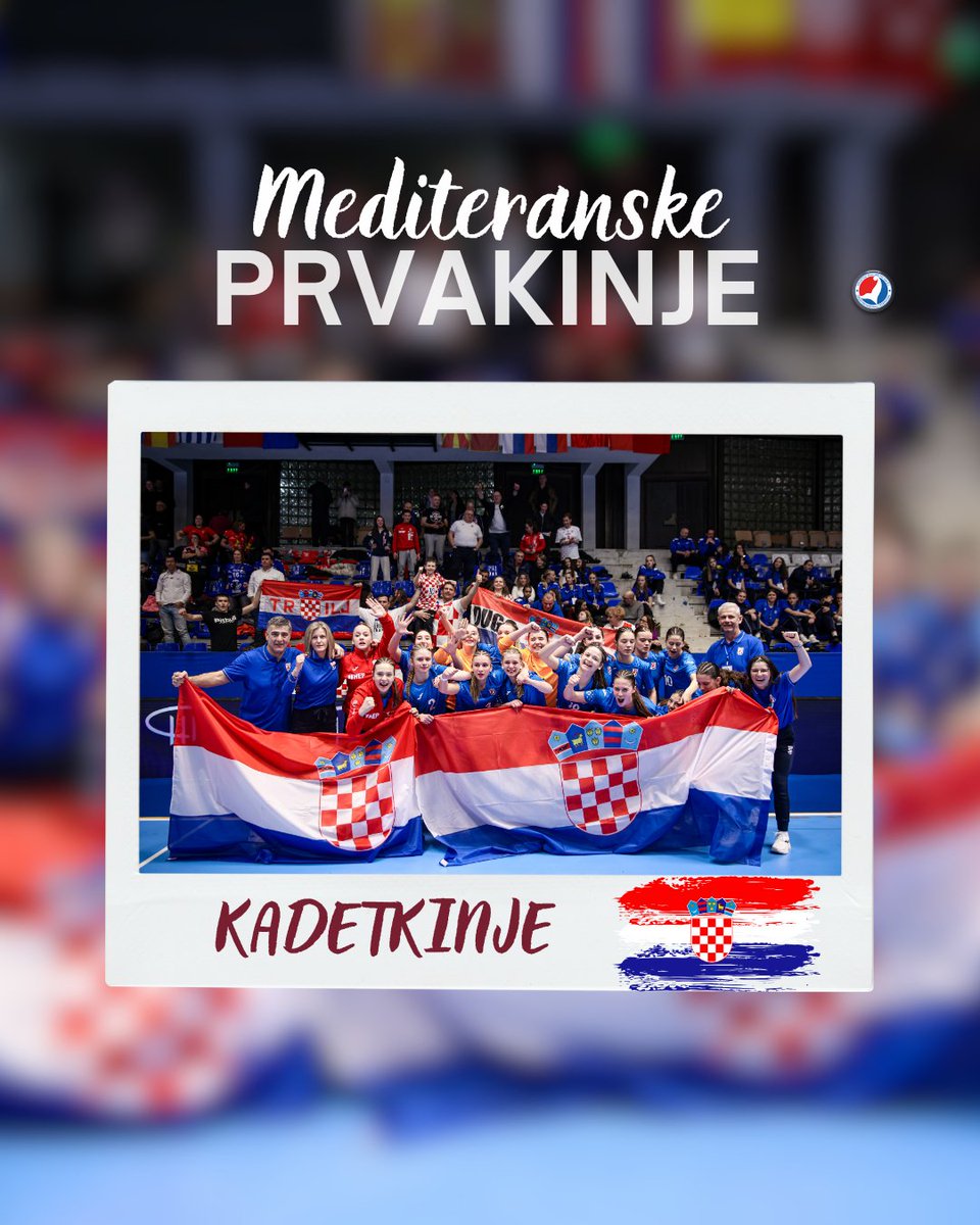 🏆 𝗭𝗹𝗮𝘁𝗻𝗲 𝗵𝗿𝘃𝗮𝘁𝘀𝗸𝗲 𝗸𝗮𝗱𝗲𝘁𝗸𝗶𝗻𝗷𝗲! 🥇🫡

Našim mladim rukometašicama i cijelom stručnom stožeru čestitamo na ogromnom uspjehu i želimo im sretan i ugodan povratak u Lijepu Našu! Preponosni smo ❤️‍🔥🥰

#crohandball