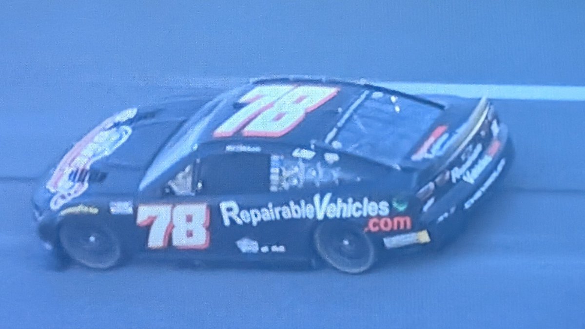 Jonathan_Fjeld's tweet photo. BJ McLeod's car has sponsors after making the Daytona 500. @bjmcleod78 https://t.co/7YIqZqH3Ar