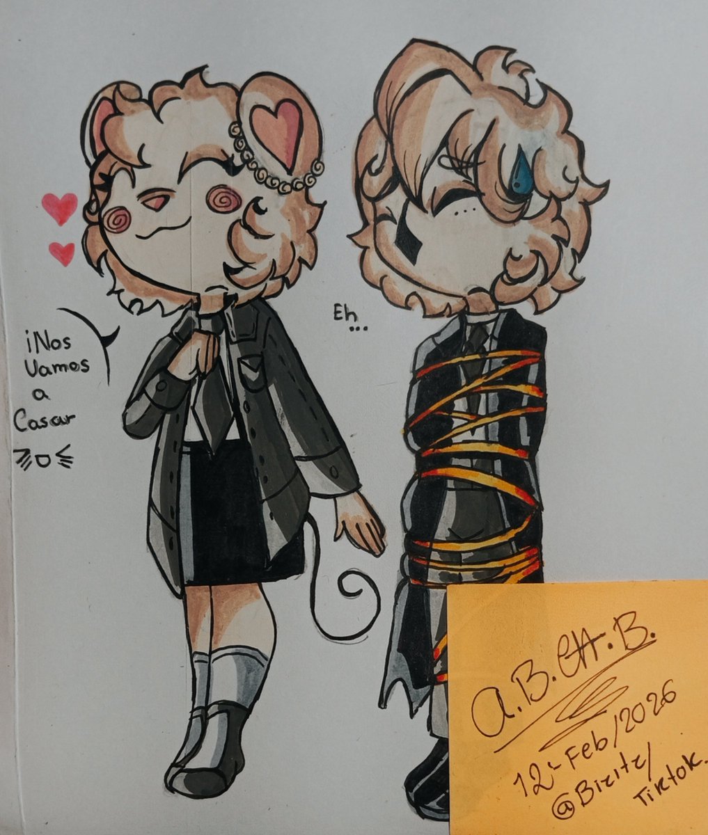 ❣️✨🦉🤍🐭 DINKY AND BIRDBOY. 
¡FELIZ SAN VALENTÍN (⁠≧⁠▽⁠≦⁠)💝✨! 
Pues aparte del edit que hize me habían encargado un dibujo para un regalo así que bueno :> pedí permiso para subirlo jsjsjs. #Psiconautas #Art #UnicornWars #UnicornWarsFanart #sanva