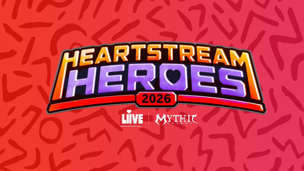 This Valentine's Day, we're excited to announce WE’RE RUNNING IT BACK! 

Join Mythic VTubers across the space from March 1-7 for our biggest VTuber charity event, supporting the American Heart Association's mission to save hearts in need! 💜