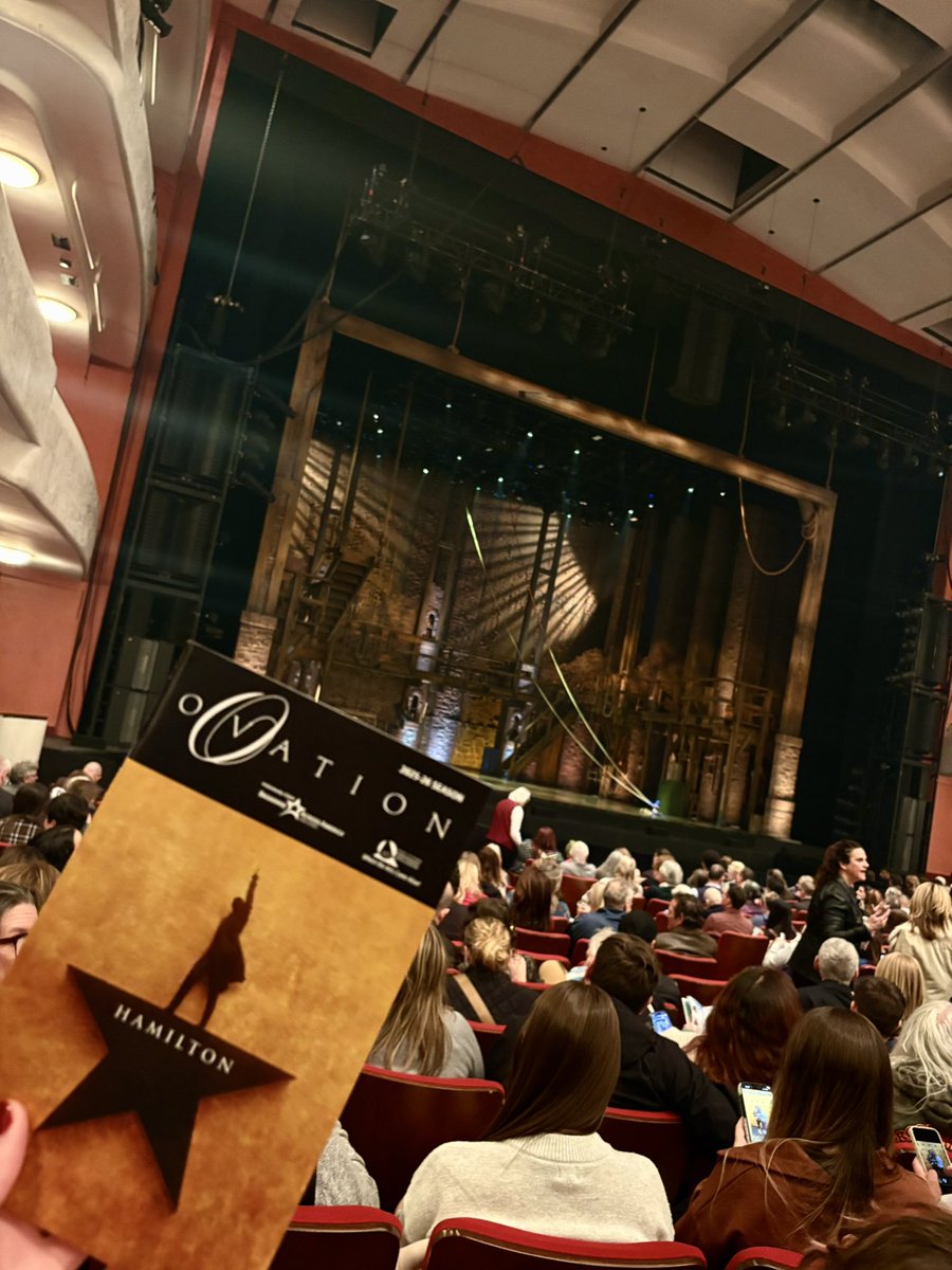 SavageIsShe's tweet photo. Last weekend I got the chance to see the @HamiltonMusical on tour and dang, live theatre really does do it best! What a phenomenal show and cast!! https://t.co/e9qMb5QvgG