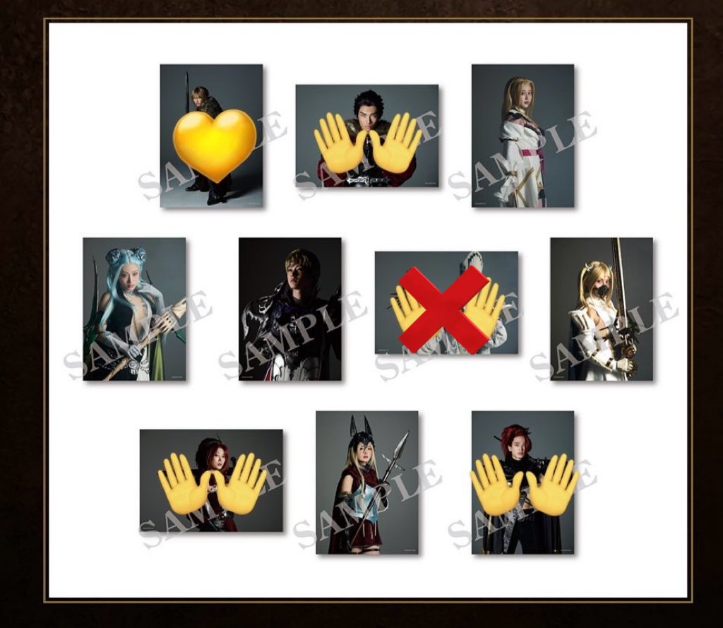 FINAL FANTASY 幻影戦争 THE STAGE Ⅱ FFBE 舞台 アクスタ アクリル