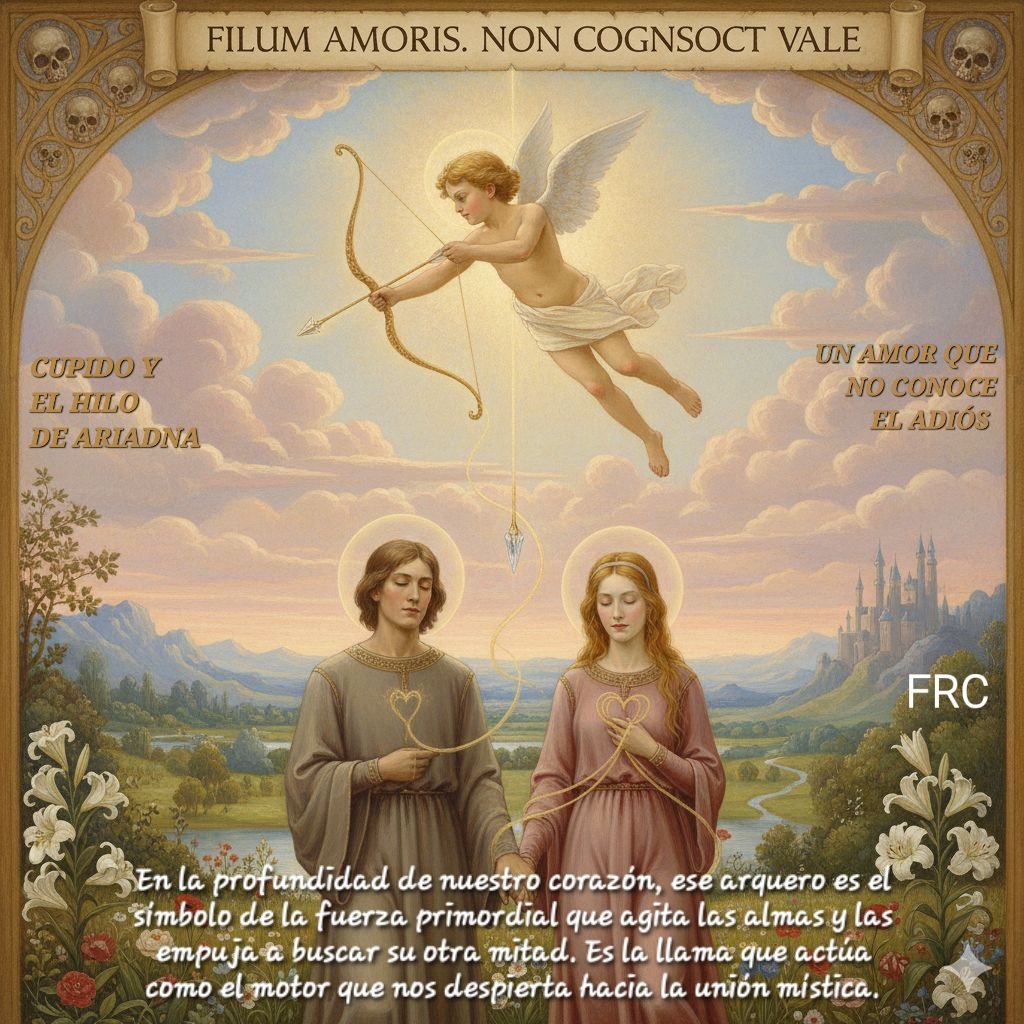 MillyYRS's tweet photo. 🌹 CUPIDO Y EL HILO DE ARIADNA: UN AMOR QUE NO CONOCE EL ADIÓS
Este 14 de febrero, el mundo se rinde ante Cupido. En la profundidad de nuestro corazón, ese arquero es el símbolo de la fuerza primordial que agita las almas y empuja a buscar su otra mitad.
https://t.co/wnAifTwxBB https://t.co/612pfZScFo