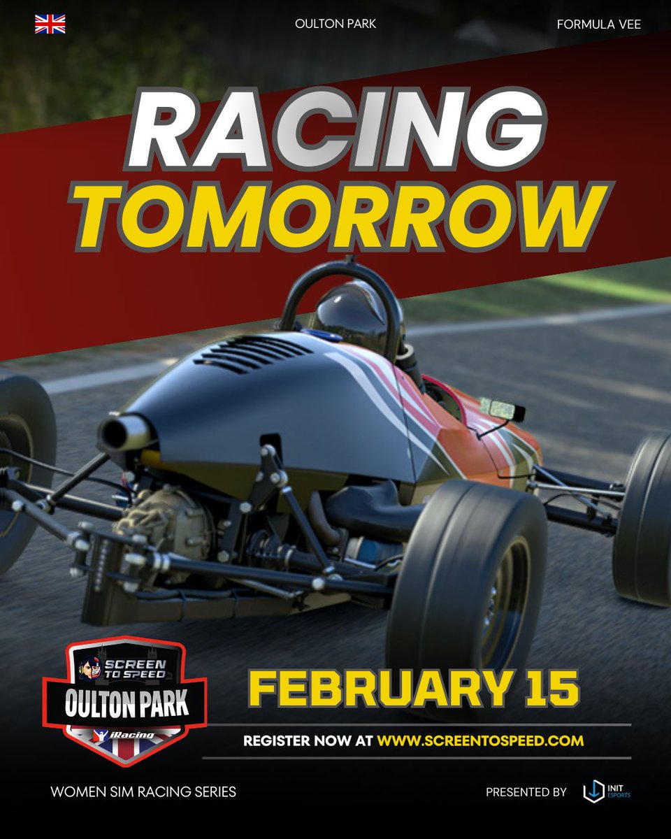 init_esports's tweet photo. Oulton Park. Formula Vee. One shot to get it right.
Tight battles. Clean overtakes. 

Zero margin for error.
We’ll see you tomorrow on the grid. 
Register now at https://t.co/dM2BdINr4k

#simracing #esports #gaming #screentospeed https://t.co/6DVc9LdQTr