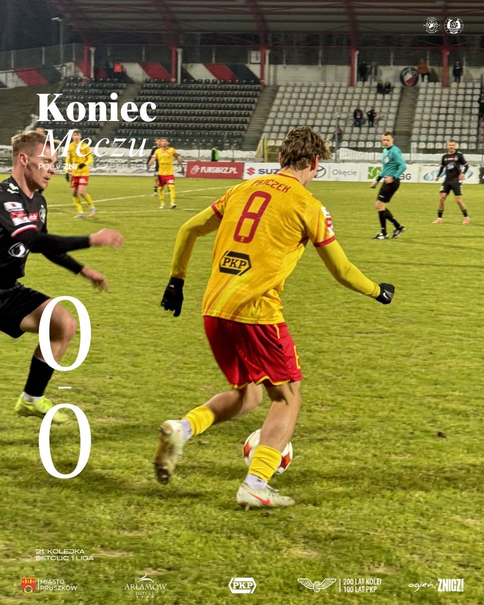 znicz_pruszkow's tweet photo. 🔚Koniec spotkania. Do Pruszkowa przewozimy jeden punkt. 

#POLZNI 0:0 https://t.co/7FlFcTdsn1