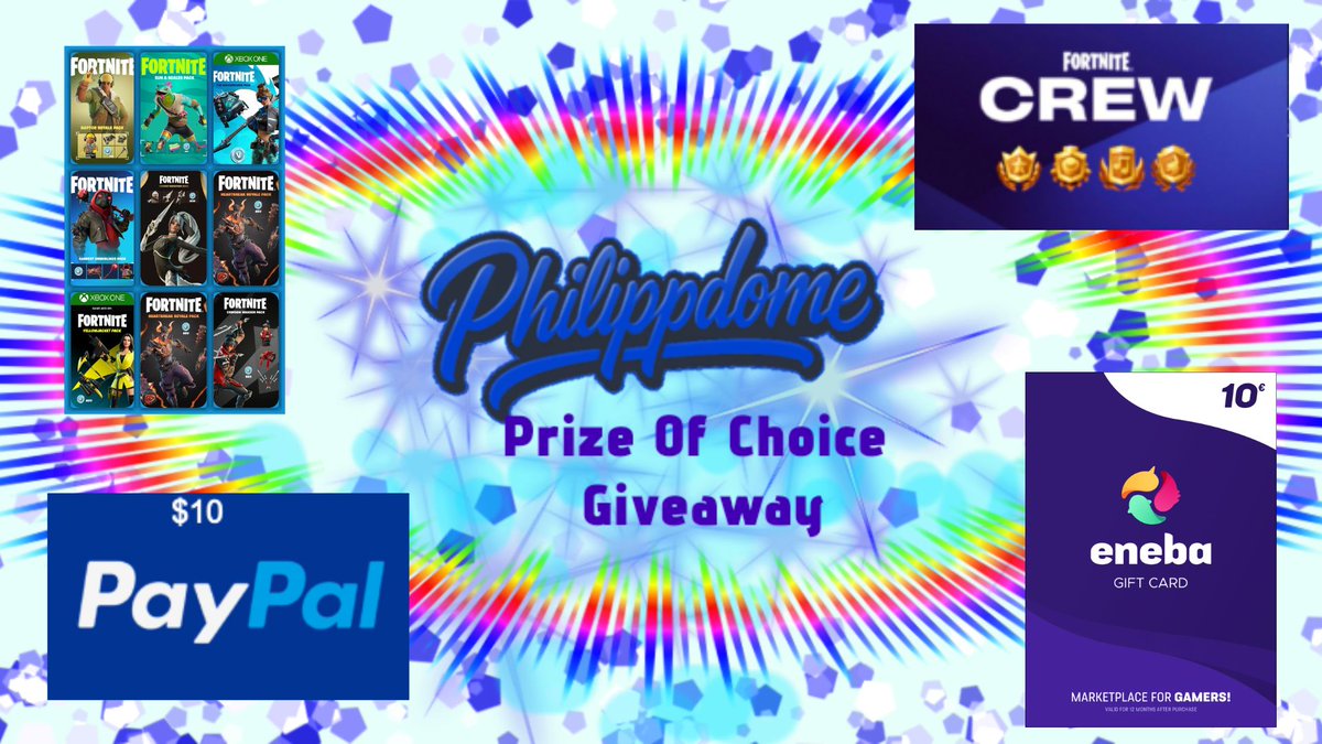 Philippdome's tweet photo. 🎁Giveaway Time🎁

1 Winner = 10$ of choice

To enter:
- Like❤️ &amp; Retweet🔁
- Follow @Philippdome &amp; @Claymorrz  with🔔on
- Tag your friends🫂

Thx to @Claymorrz   for Supplying me for this awesome Giveaway🫂

All Prizes down in comments!

Drawing winner in  Hours!
Good luck🍀 https://t.co/dIsmvH5drD