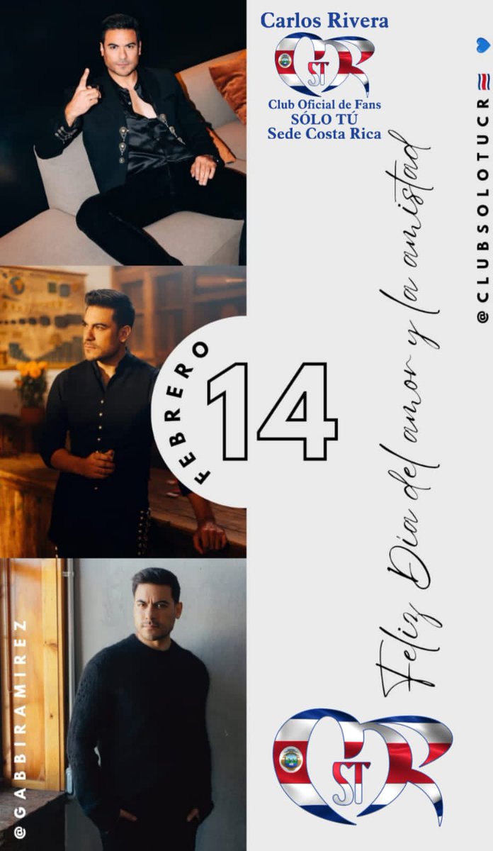 Feliz día del amor y la amistad 💙

<a href="/_CarlosRivera/">Carlos Rivera</a> <a href="/ClubSoloTu/">Carlos Rivera SóloTú</a> <a href="/sonymusicca/">Sony Music C.A.</a> <a href="/WestWoodEntt/">Westwood Entertainment</a> <a href="/mikenoriega/">Mike Noriega</a>