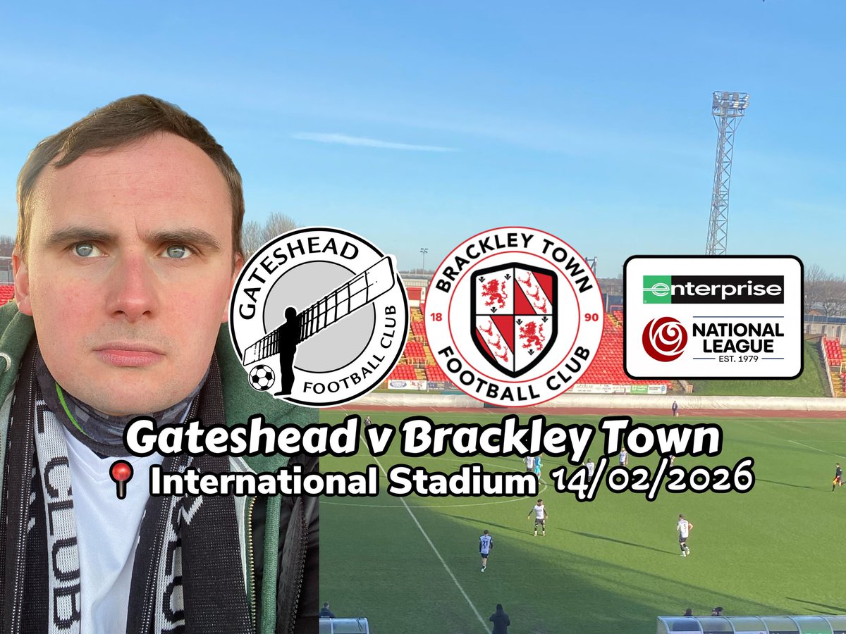 Today’s experience of Gateshead v Brackley Town… just end the season and put us out of our misery!

#WorClub #WeAreBrackley <a href="/NL_Bible/">Non League Bible</a> <a href="/NonLeagueCrowd/">Non League Crowds</a> <a href="/TheDeckNL/">The Deck - Non-League</a> <a href="/AdamGittingspt/">Adam Gittings</a> <a href="/Joeskelton1620/">Joe Skelton</a> <a href="/Topliss94/">Topliss at the Turnstiles</a> <a href="/john_nufc42/">John Sinclair (YT)⚫️⚪️</a> 

youtu.be/lWx4oe_GkCs?si…