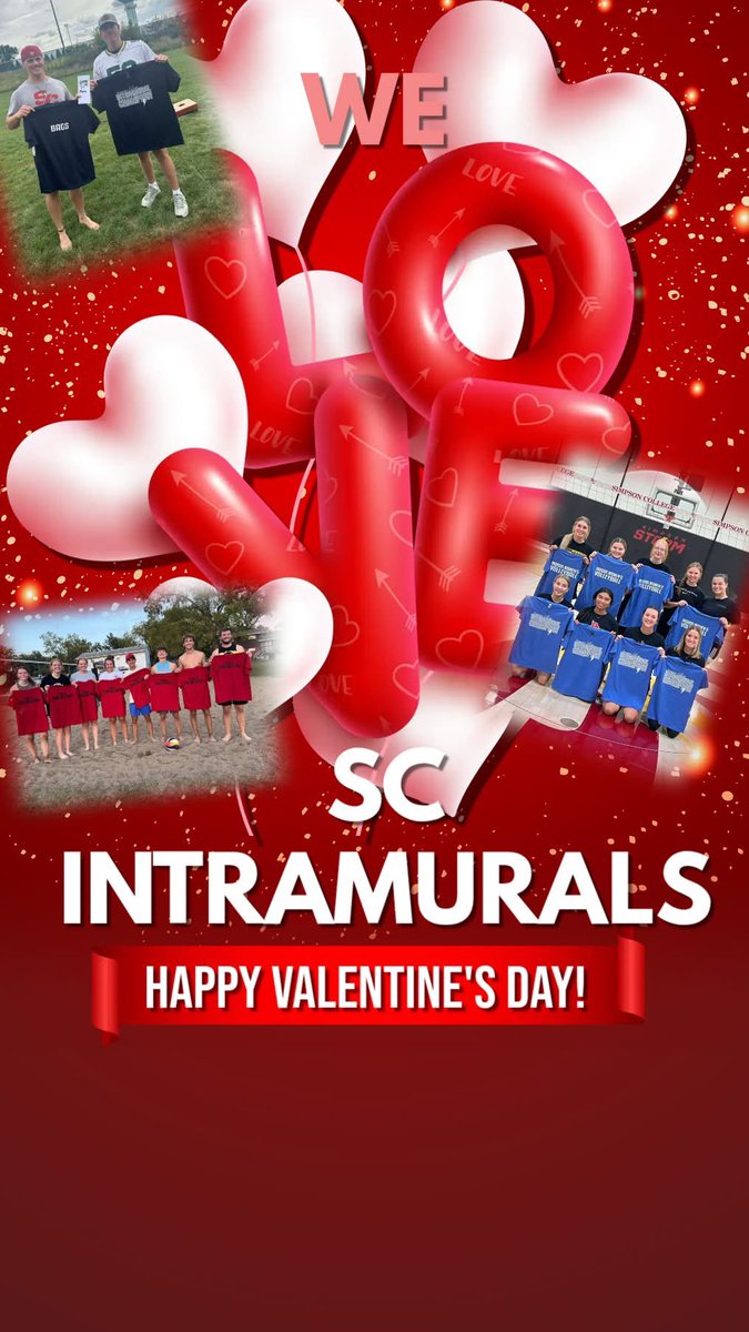 Happy Valentine’s Day from SCIntramurals❣️🫶🏻