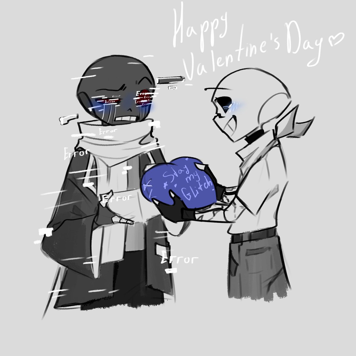 HeyDo_Rulit's tweet photo. Happy Valentine's Days , Guys💋

#killersans #colorsans #errorsans #swapsans #Undertale #Undervers #errorberry #ColorKiller https://t.co/Fm0qyL8MWe