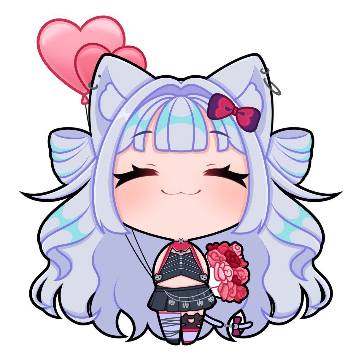 HAPPY VALENTINES DAY SWEETIE!! I got you a gift :33

I hope you have a GREAT day and eat some yummy food :D

more gifts on blue twitch if you need something spicy today >:)